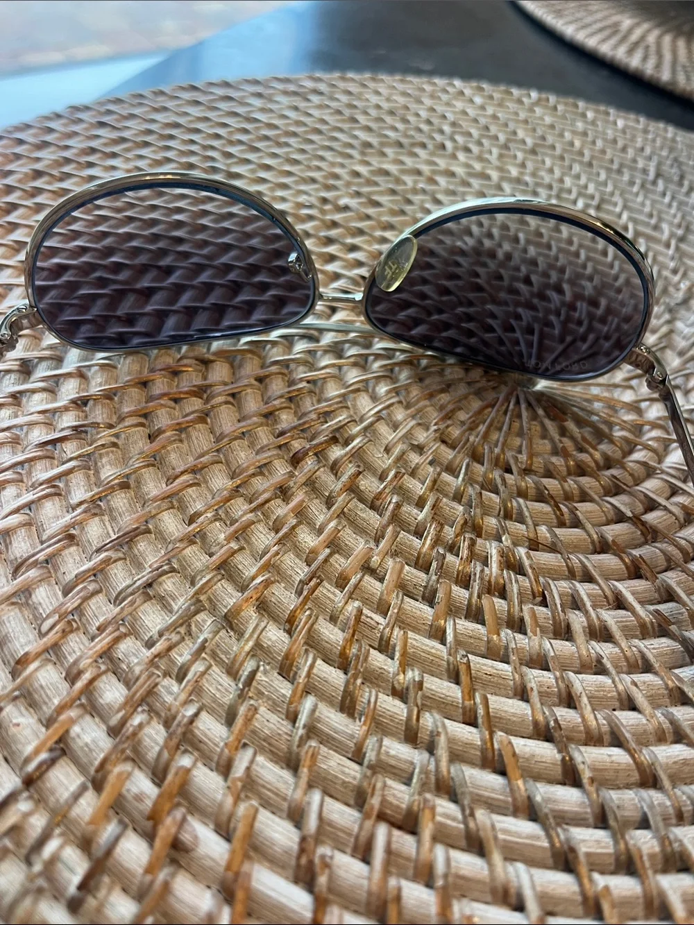 Authentic Tom Ford Charles TF 35 gradient, aviator sunglasses